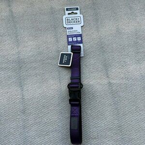 Black & Decker Purple Pet Dog Collar Size XL NWT
